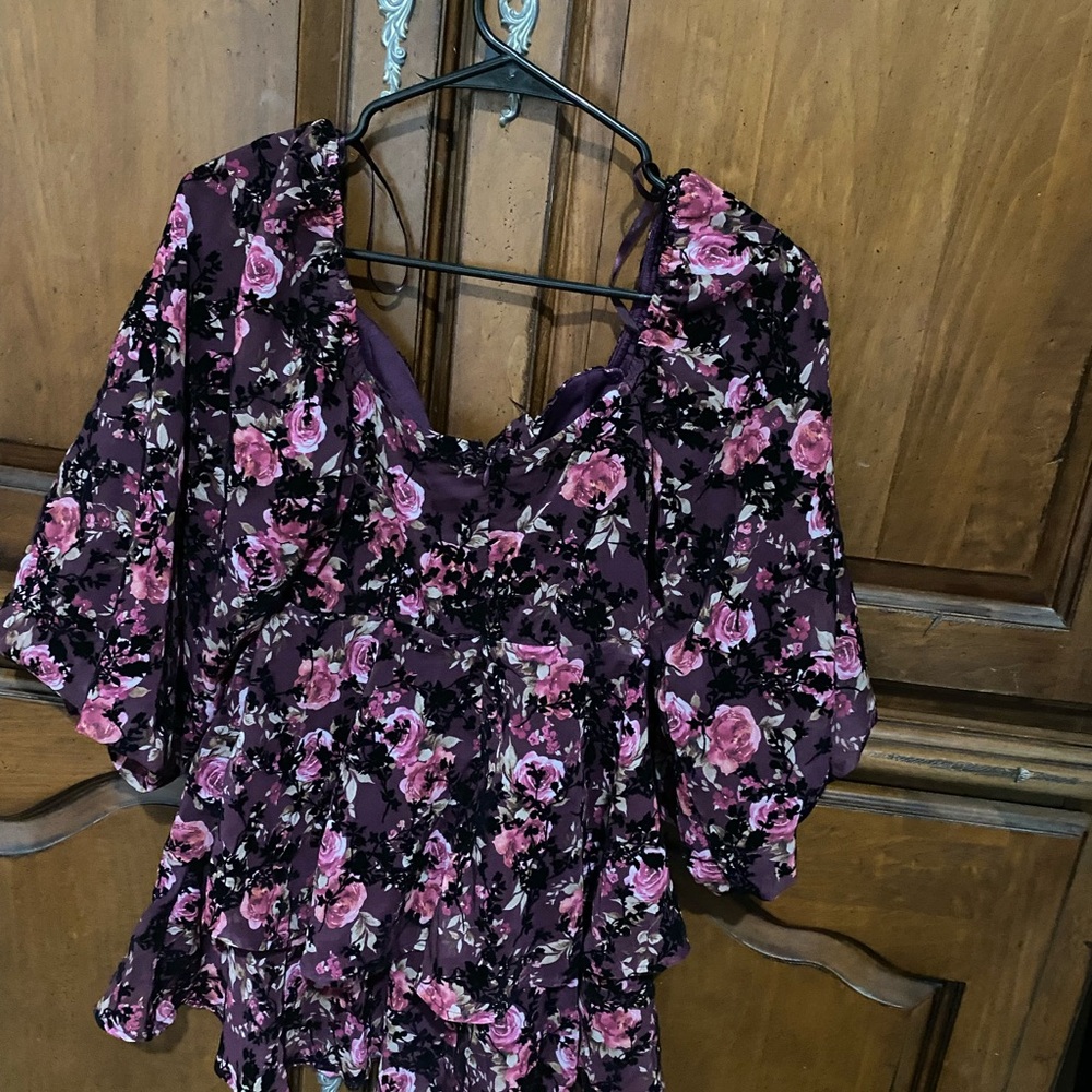 Floral Purple Women's dress